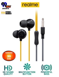 HANDSFREE REALME R33 MIC STETEREO EARPHONE R-33 R34 R21 R24 R31 R50