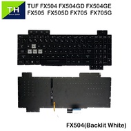 Asus TUF Gaming FX504  FX504GD  FX504GE  Backlit White  Laptop Replacement Keyboard