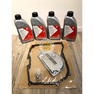 ( 100% FEBI GERMANY ) G055025A2 09G325429 ATF TRANSMISSION OIL AND AUTO FILTER SET VW POLO SEDAN  1.