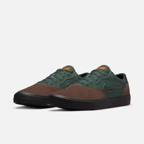 Nike Sb Series Swoosh Suede Wear-Resistant Everyday Skate Shoes for Men and Women, New Lightweight C