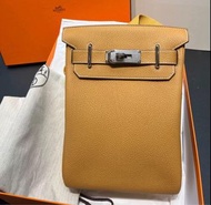 全新 Hermes hac a dos 自然沙色 Sable 小號