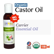 Spesial Aura Cacia Organic Skin Care Castor Oil - 118 Ml
