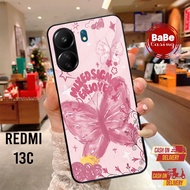 Case Redmi 13c Kupu Lucu Redmi 13c Casing Terbaru Hardcase Softcase Glossy