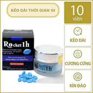 [Chính Hãng] Hộp 10 viên Rocket 1H - Giúp tăng cường sức khỏe cho nam - Kéo dài thời gian tăng độ cứ