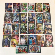 日本東映 正版授權 異度空間 x 龍珠 閃卡 單閃 齊套 全26款