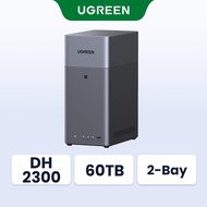 UGREEN NASync DH2300 2-Bay Desktop NAS, Support Capacity 60TB (Diskless), Remote Access, AI Photo Al