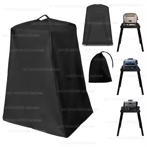for Ninja OO101 Woodfire 8-in-1 Outdoor Pizza Oven Oxford Cloth Waterproof Dustproof Covers BBQ Acce
