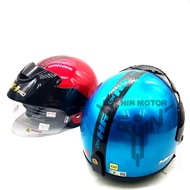 NEW YH Pro Lotte Cruiser SIRIM Approved Half Helmet Topi Separuh Steng SGV Cruiser