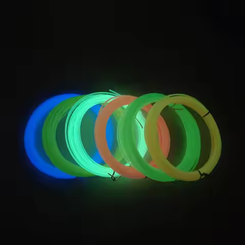 Glow PLA Filament 1.75mm, 3D Pen PLA Filament Refill, Suitable for 3D Printers And 3D Printing Pens,