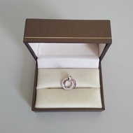 925 Silver Plated Pendant (CP5614-W)