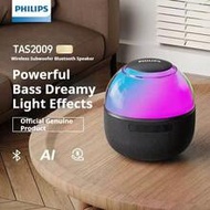 Philips TAS2009 Wireless Bluetooth Speaker, Round Bluetooth Speaker, Home & Outdoor Wireless Colorfu