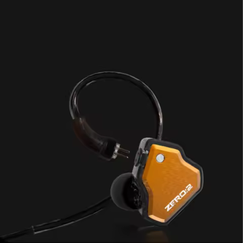 7Hz X Crinacle Zero 2 Headphone 10mm Dynamic Driver Zero2 Wired HIFI IEM Gaming Earbuds with OFC Aud