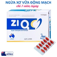 (Australia) Ziq Super Coenzyme Q10 - Prevent Atherosclerosis, Support Heart Health