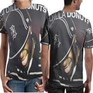 J Dilla Donuts T-shirt Fullprint Unisex Casual Polyester Jersey Material [PO 3 DAYS]