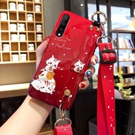 HUAWEI 华为 P30 现货 红色 可爱田鼠 手机壳