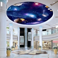 Ceiling Falling Ceiling Self-Adhesive Ceiling Decoration Ceiling Wallpaper Roof Wall Stickers 3D Thr