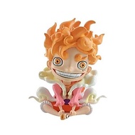 Mô hình One Piece chibi : Mô hình Luffy gear 5 nika màu cam
