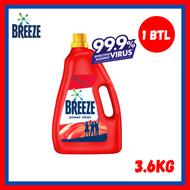 [Ready Stock] Breeze Colour Care Liquid Detergent 3.6kg | Breeze Fragrance of Comfort Liquid Deterge