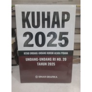 KUHAP BOOK 2025 | CRIMINAL PROCEDURE LAW BOOK 2025
