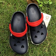 ของแท้ราคาถูกกว่าห้างสรรพสินค้า Crocs เด็กผู้หญิงรองเท้าเด็กรองเท้าเด็กรองเท้าชายหาดรองเท้าแตะหลุมรองเท้าแตะ