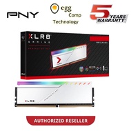 PNY XLR8 Gaming Epic-X RGB Series DDR4 Desktop Memory - Silver 8GB/16GB