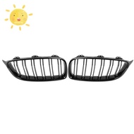 Front Grill Grilles Kidney Grill Replacement for BMW 4 Series F32 F33 F36 F80 F82 Double Slat M4 Spo