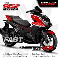 Decal AEROX ALPHA RACING new Fullbody - Decal Sticker AEROX ALPHA Decal Motorcycle Sticker AEROX ALP