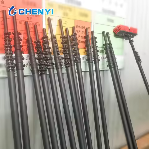 30ft 40ft 50ft 60ft Carbon Fiber Telescopic Pole for Window Cleaning