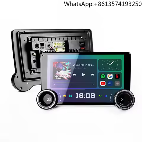 Universal DIAMOND X80 10.1Inch Android13 T100 Qled 1280*800p Screen Car Monitor Gps Dvd Multimedia P