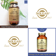 โอเมก้า 3 Omega 3-6-9, 1300 mg 60 or 120 Softgels - Solgar โอเมก้า3 Omega 3 Omega-3