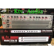 [NEW package ]DBX 234xs crossover 2way/3way/4way & DBX 231s Equalizer Dual 31Band free 1set XLR
