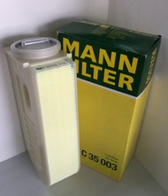 กรองอากาศรถ Benz ยี่ห้อ Mannfilter รหัสสินค้า C35003 สำหรับเครื่องยนต์ OM651 / 911-3 Body : C180C200