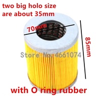 the fuel filter element C0708 CX0708, the big hole+small hole / big hole+big hole, for forklift Shen