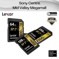Lexar 2000x SD Card UHS-II Card GOLD Series (4K V90 U3 UHS-II 300MB/s)