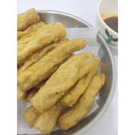 Keropok Lekor Losong Crispy King - 30pcs, 450g per pack (100% Muslim Produck)