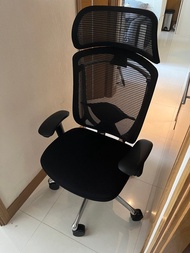 Brand New Okamura Contessa II | Black | Headrest | Mesh + Cushion