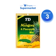 [Bundle of 3] 7d Dried Mango Pineapple Mix (80g)