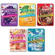 Bourbon Fettuccine Gummy /Grape/Lemon/Cola/Fruits tea/Soda  Direct from Japan