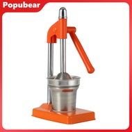 Manual Hand Press Stainless Steel Juicer Heavy Duty Citrus Lemon Squeezer for Orange Lime Easy to Cl