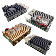 Raspberry Pi4b Aluminum Alloy Shell Raspberry Pi 4Model B Metal box radiator housing