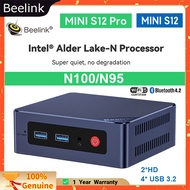 Beelink Mini PC Mini S12 Pro Intel N100 / Mini S12 Intel 12th Gen N95 Mini PC DDR4 16GB 500GB NVME S