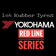 1:64 Hot Wheels Rubber Tyres Yokohama Red Line Series