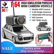 New WLtoys RC Cars 1:64 Mini Porsche 6401 HD Camera APP Control RC Off-road Mini Car 6FFO