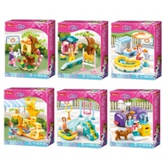 Sluban Brick Girls' Dream: Pet Amusement Park/Pet Amusement Park