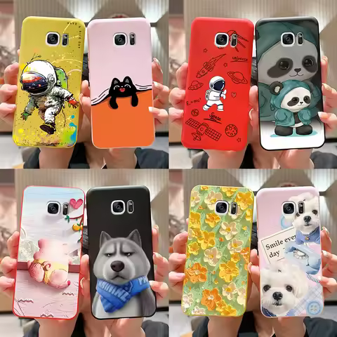 For Samsung S7 Edge Case Galaxy S7 Fundas Cover Soft Silicone Protective Phone Case For Samsung Gala