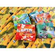 Cotton Fabric Cute Chinese Ancient Style Agricultural cultivation farmland farmer mountain village Digital Print Sewing Material DIY Home Patchwork DIY Needlework Cotton Fabric