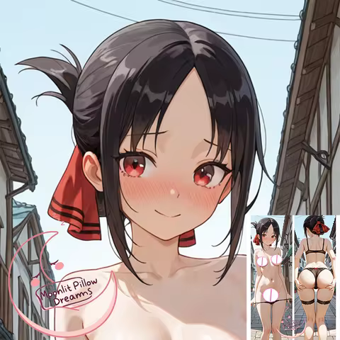 Kaguya Shinomiya Dakimakura Double-sided Print 50X150cm pillows cover age 18+ Adult anime body pillo