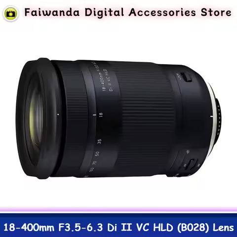 95% New Genuine For Tamron 18-400mm f/3.5-6.3 Di II VC HLD (B028) Lens APS-C DSLR Camera for Canon f