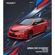 BODYKIT BODYKIT HONDA CIVIC FD 2006-2008 MUGEN + spoiler