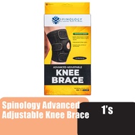 Spinology Advanced Adjustable Knee Brace Sport With Metal Spring Fitness Knee Guard Support Pelindung Lutut 护膝 护膝套